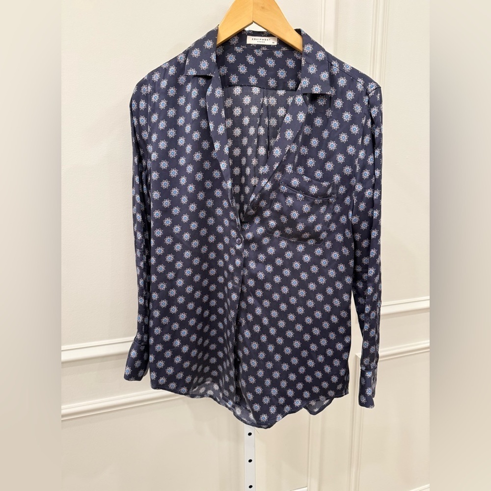 Equipment Femme 100% Silk Blouse